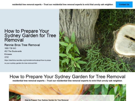 renniebros/localsop/how-to-prepare-your-sydney-garden-for-tree-removal screenshot