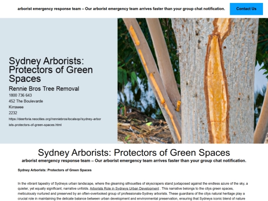 renniebros/localsop/sydney-arborists-protectors-of-green-spaces screenshot