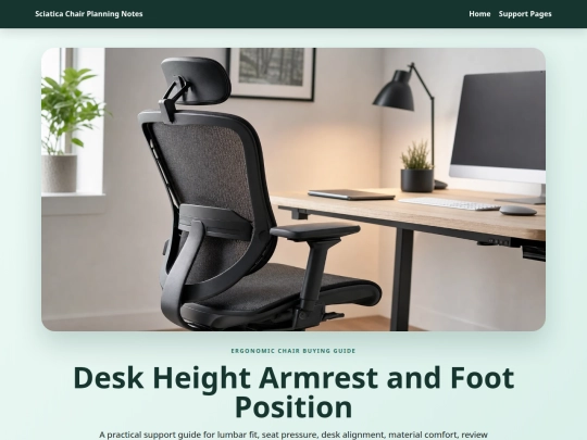 sciatica-office-chair-row490/desk-height-armrest-and-foot-position screenshot