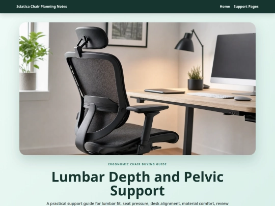 sciatica-office-chair-row490/lumbar-depth-and-pelvic-support screenshot