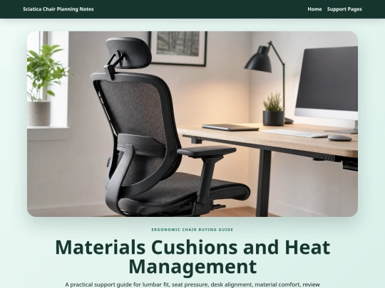 sciatica-office-chair-row490/materials-cushions-and-heat-management screenshot