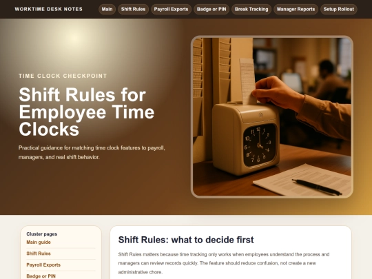 time-clocks-row118-vultr/shift-rules screenshot