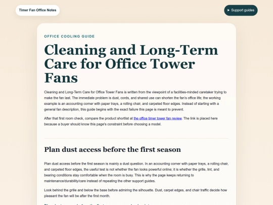 tower-fans-timer-office-645/cleaning-care screenshot