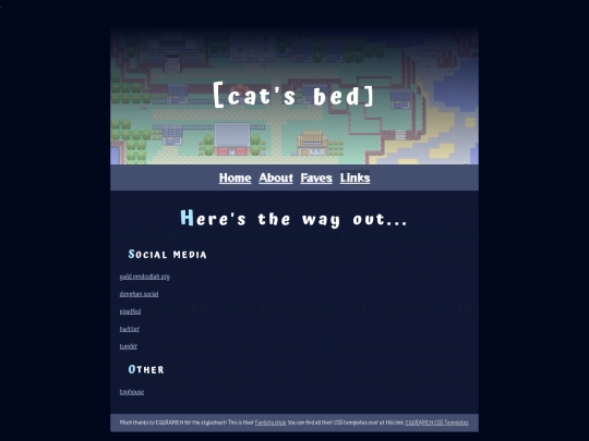 links screenshot
