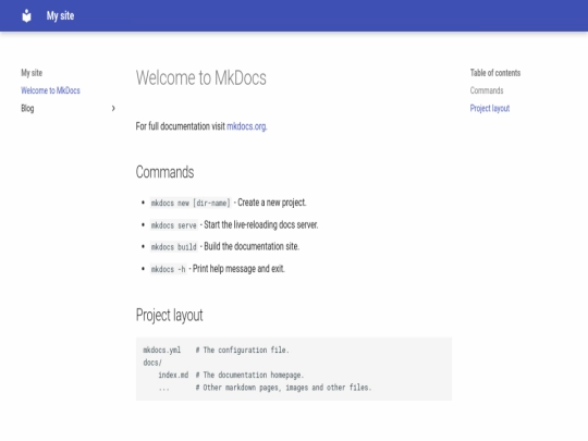 index screenshot