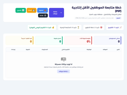 تطوير ودعم الموظفين screenshot