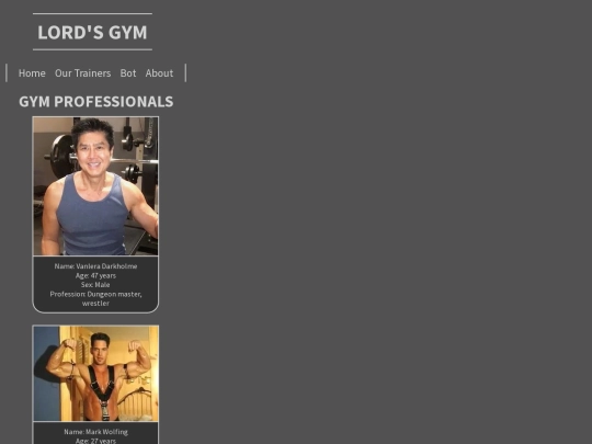 trainers screenshot