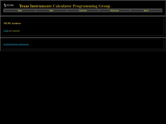 TICPG/pub screenshot