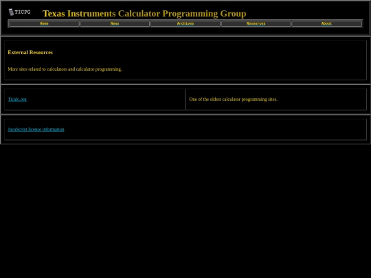 TICPG/resources screenshot