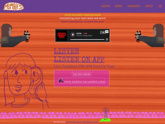 listen screenshot