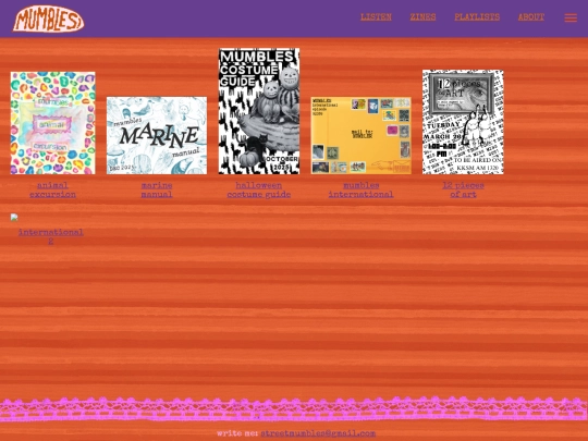 zines screenshot