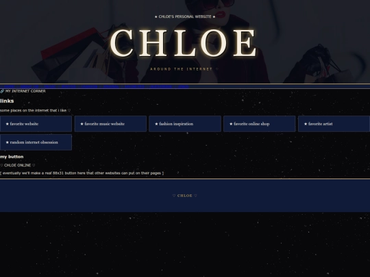 links screenshot