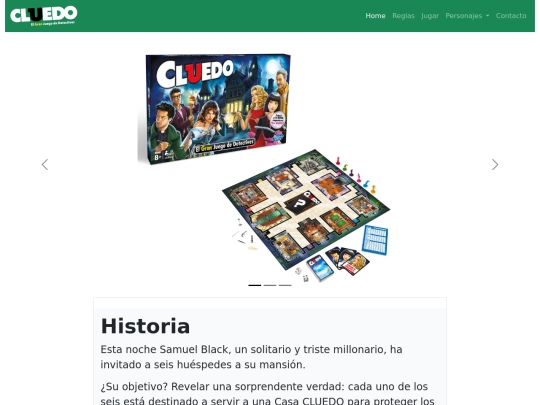 cluedo/indexNuevo screenshot