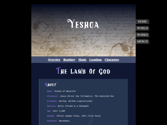 characters/jesus screenshot