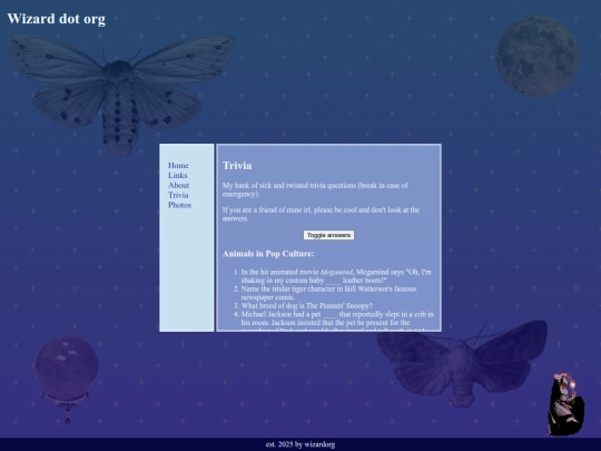 trivia screenshot