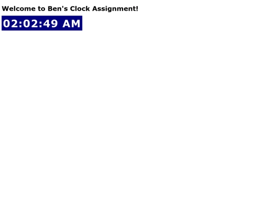 clock screenshot