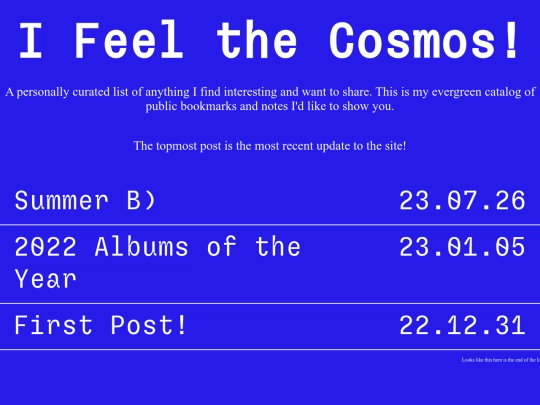 blog screenshot