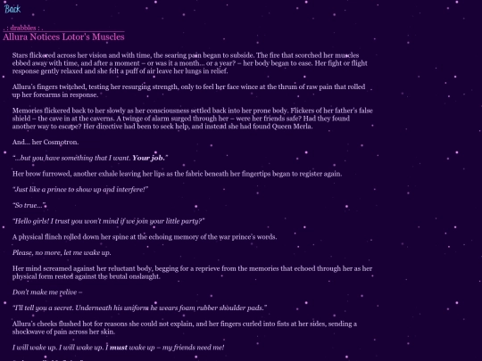 drabbles/muscles screenshot