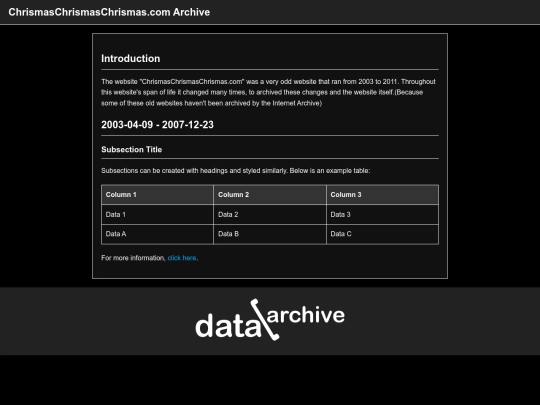 cccarchive screenshot