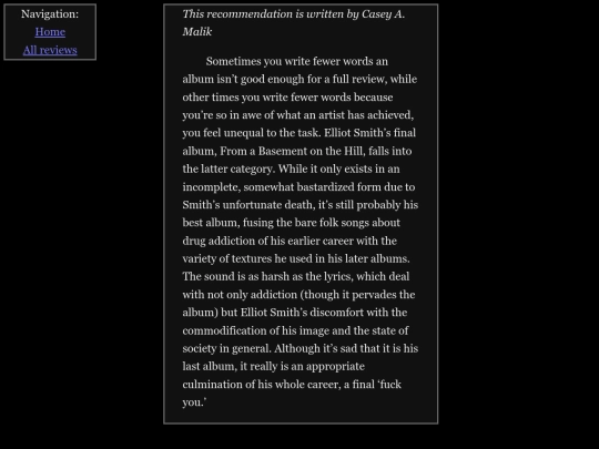 recs/fromabasement screenshot