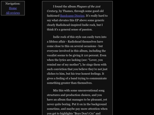 recs/plagues screenshot