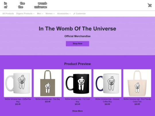 merch screenshot