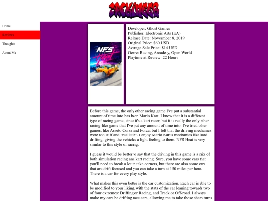 Pages/Reviews/nfsHeatReview screenshot
