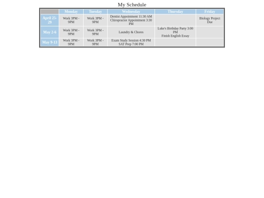 stylish_schedule_assignment/stylish_schedule screenshot