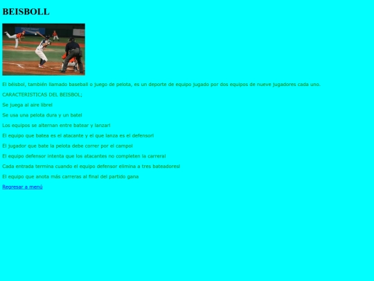 beisbol screenshot