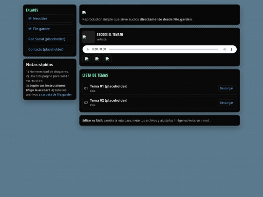 MusiCris screenshot