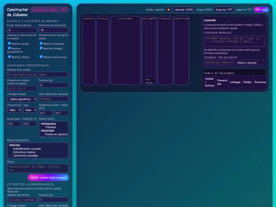 columnas screenshot