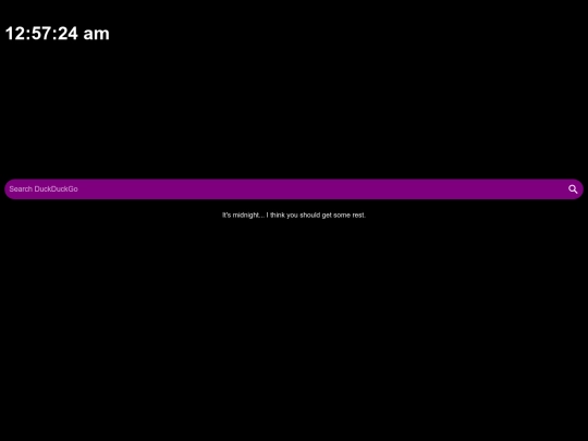 page/home screenshot