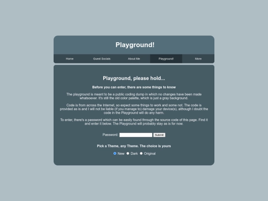 playground screenshot