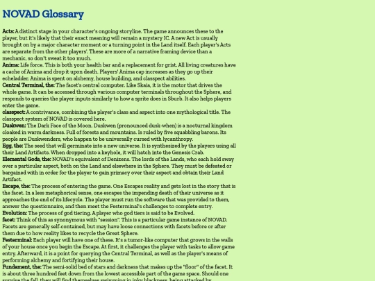 novadglossary screenshot
