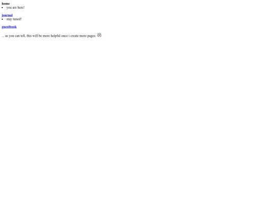 about/sitemap screenshot