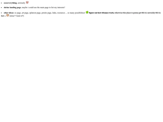 about/todo screenshot