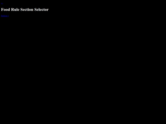 projects/ans_legacy/foodrules/selector screenshot