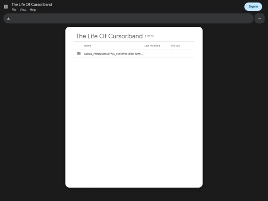 projects/locs screenshot