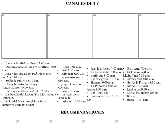 proyectos/CANALES screenshot