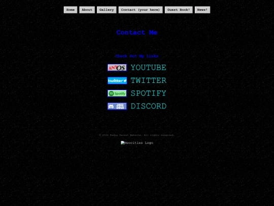 Contact screenshot