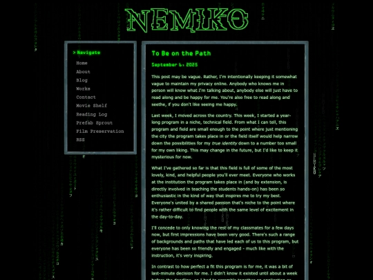blog/2025-09-06-to-be-on-the-path screenshot