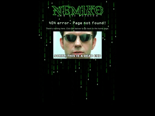 not_found screenshot