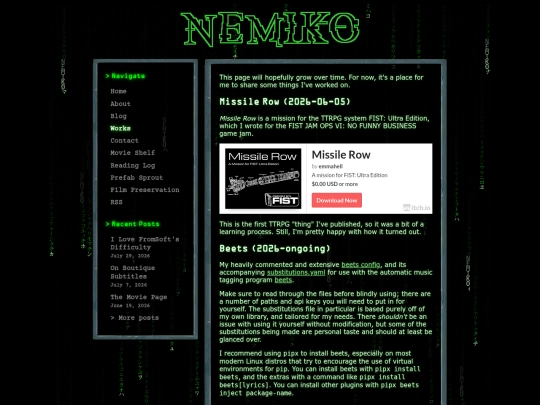 works screenshot