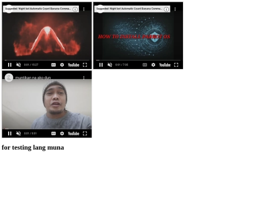 test screenshot