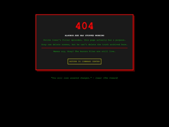 not_found screenshot