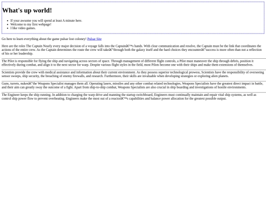 Page screenshot