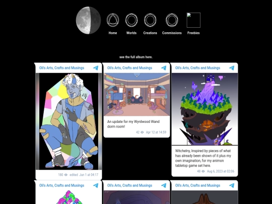 creations screenshot