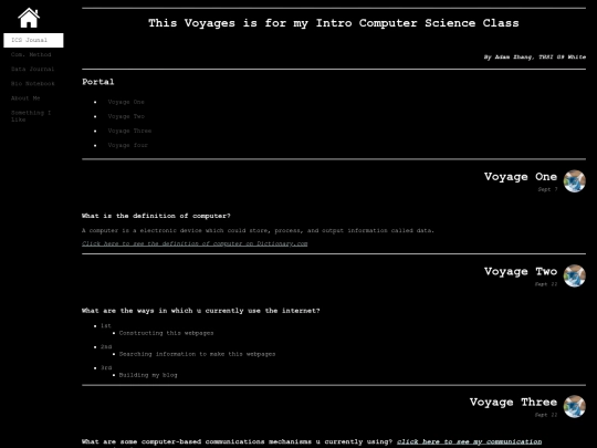 ics/voyage screenshot