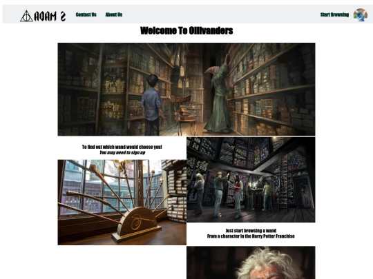 ollivanders screenshot