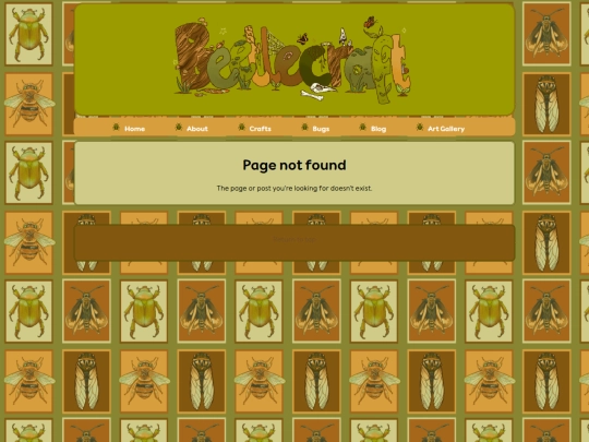 Blog/not_found screenshot